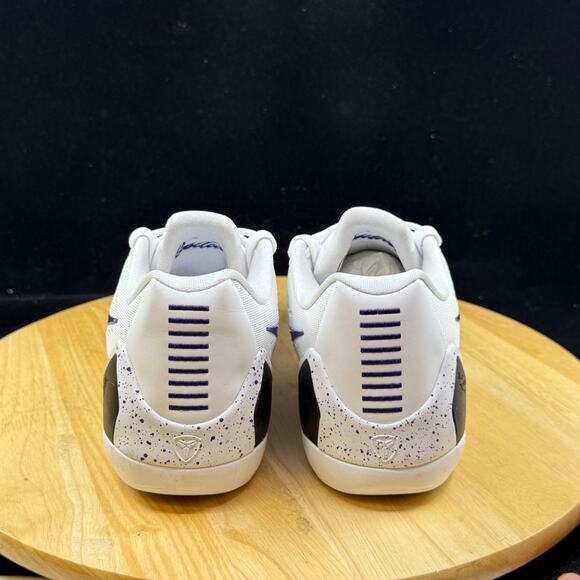 Nike Kobe 9 IX Protro Court Purple White Lakers Home IH1401 100 Shoe Size 8 M - Picture 6 of 10